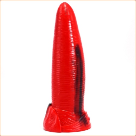 Plug Anal Double Rouge Silicone XXL