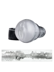 Masturbatore Fleshlight Ice Lady Crystal, sextoy trasparente