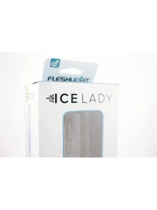 Masturbateur Ice Lady Crystal de Fleshlight, sextoy transparent