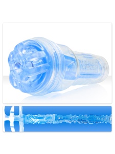 Masturbateur Turbo Ignition Fleshlight bleu pour une sensation de fellation ultime