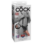Image of the Fetish Fantasy Series 11" King Cock Belt Dildo - Realistic Hollow Strap-On