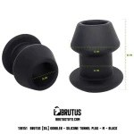 Plug Tunnel en silicone Brutus M, jouet BDSM