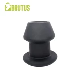 Plug Tunnel en silicone Brutus M, jouet BDSM