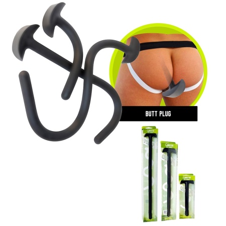 Abbildung des Brutus S Silikon-Dildos/Plugs, ein Anal-/Vaginalspielzeug der Marke Brutus