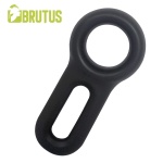 Brutus black silicone cockring
