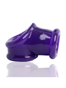 Image du produit Ballstretcher & Cocksling Powersling d'Oxballs en couleur aubergine