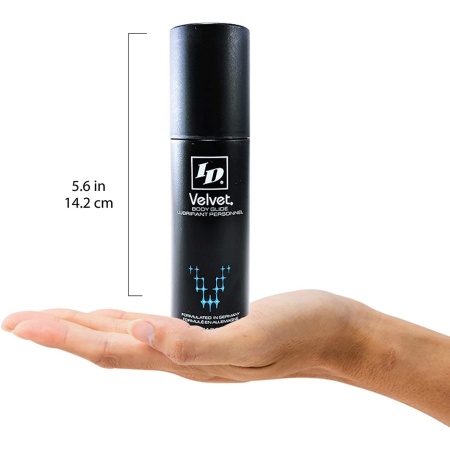 ID Velvet 125ml silicone-based lubricant bottle