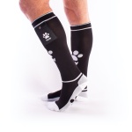 Image of Fetish Party PUPPY Socks with Pockets Black/White by Brutus