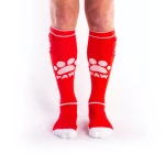 Bild von Socken Fetish Party PUPPY von Brutus in der Farbe Rot / Weiß