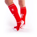 Bild von Socken Fetish Party PUPPY von Brutus in der Farbe Rot / Weiß