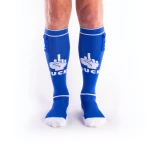 Image des Chaussettes Fétiche avec Poches Bleu / Blanc de la marque Brutus