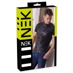 NEK men's sexy black matte t-shirt
