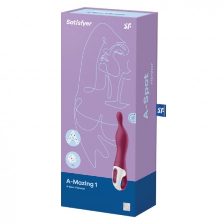 Satisfyer A-Mazing 1 vibrator for A-spot stimulation