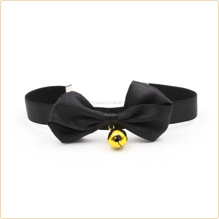 Image of the chic and sexy erotic bow tie necklace