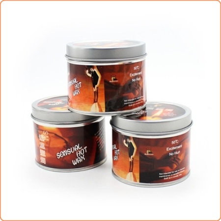 Sensual Hot Oil Massage Candle with a bewitching rose fragrance