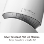 Image of Tenga Aero Masturbator - Reusable Silver Ring