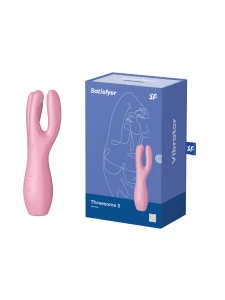 Image du produit Vibromasseur Satisfyer - Threesome 3 Rose