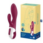 Image of the Satisfyer Heated Affair connected vibrator for G-spot and clitoral stimulation