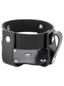 Product image Fist Grease Cup Belt - Black Leather by Mister B