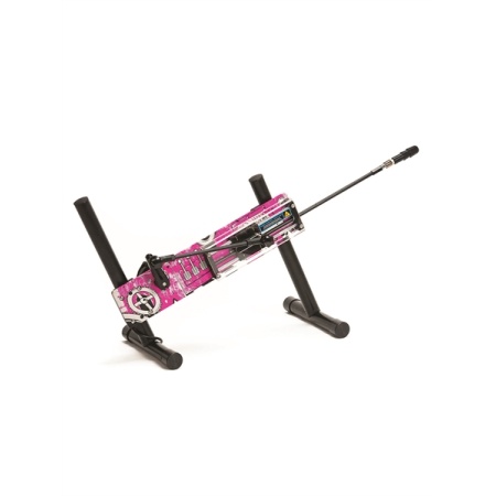 Powerful and versatile F-Machine Pro 3 sex machine in black and pink