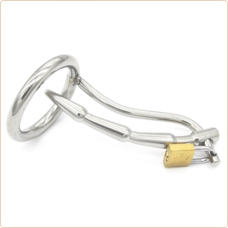 Lurette lock and 50mm chastity device