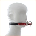 Bâillon de Gorge Profonde pour BDSM avec double joint torique en acier inoxydable