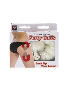 Image des Menottes Fluffy Cuffs de DreamToys - Accessoire Érotique