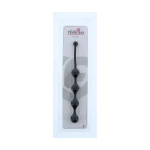 Image of the Anal Stimulating Rosary by Dream Toys in black silicone