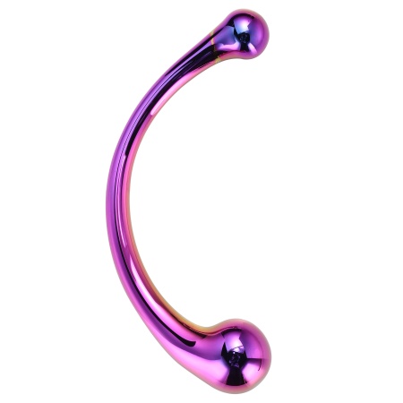 Image of the Dreamtoys Curved Wand Glass Dildo