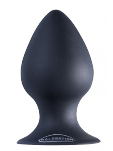 Plug Anal Silicone MALESATION XL black with suction cup