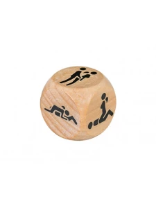 Sexy wooden dice by ST RUBBER