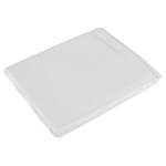 Drap de lit en vinyle blanc de Fetish Collection, 200x230 cm