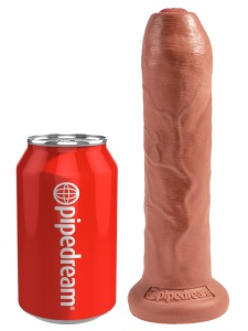 Image of the 7 inch King Cock Uncut Dildo