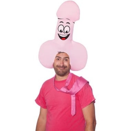 Peniskopf aus Schaumstoff für Fun-Kostüme