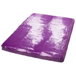 Image of the Fetish Collection Violet Vinyl Bed Sheet