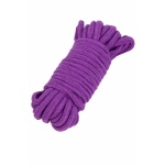 10m Shibari-Bondage-Seil aus lila Baumwolle