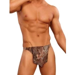 Homme portant le Boxer Animal Jungle de la marque Malepower