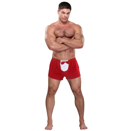 Image of the Red Boxer shorts from Male Power, a sexy and comfortable accessory