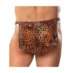 Homme portant le Boxer Animal Jungle de la marque Malepower