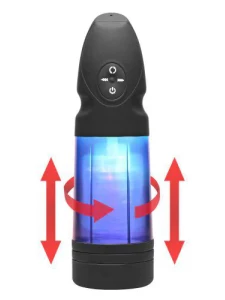 Abbildung des LoveBotz Vibrating Strobe Multi-Function Rechargeable Masturbator