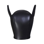 Image of the Puppy Hood Neoprene Black for Pets