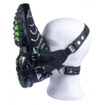 Image of the Leather BDSM Mask 'Sniff My Sneaker'