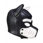 Neoprene Puppy Hood for animal lovers, black