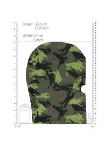 Army Camouflage Kapuze Aua! - Intensives erotisches Accessoire