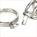 stainless steel chastity Ø50