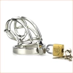 stainless steel chastity Ø50