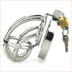 stainless steel chastity Ø50