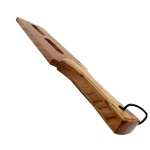 Holzspanierpaddel Schlitz Tawse - Black Label