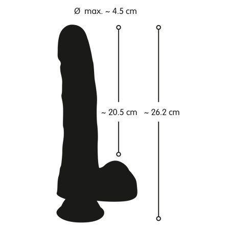 Image of the Nature Skin Dildo BIG Dong offering a realistic and intense experience