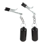 Image showing metal weight clamps for extreme pleasure